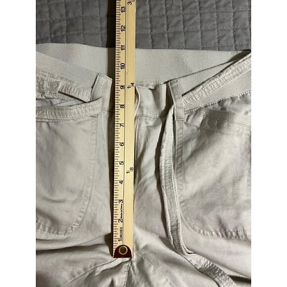 🙂 J Jjill Pull on Pants SZ Small Petite Tan Neutral Pull On - Picture 3 of 5